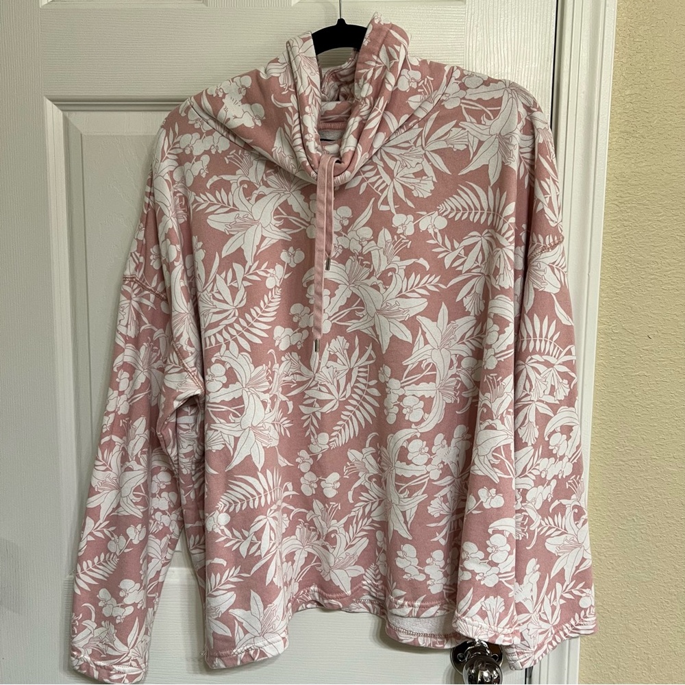 Floral Pink Women's Sweater